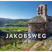 Merkloos Kalender 2024 für den Jakobsweg – Wandkalender mit wunderschönen Fotos
