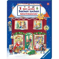 Merkloos Adventskalender mit 24 Pappbildbüchern