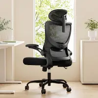 Merkloos Ergonomischer Bürostuhl mit verstellbarer Lendenwirbelstütze