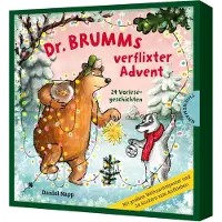 Generisch "Brumms": Ein weihnachtliches Abenteuer: 24 Vorlesegeschichten | Adventskalender-Box mit Aufkleber-Poster