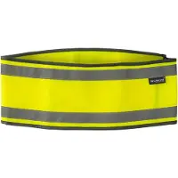 Wowow Reflexband gelb reflektierend ca 15x95 cm, mit Klettverschluß