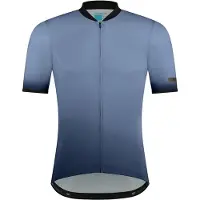 Shimano Evolve Avventura Kurzarm-radtrikot Blau S Mann Blau S
