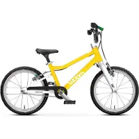 Woom GO 3, Stadtrad, Kinder, Unisex, Senkrecht, Aluminium, Schwarz, Weiß, Gelb
