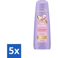 Unilever 5 x Andrélon Extra Glans Conditioner - 200 ml - Vorteilspackung - 5 Stücke