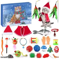 Merkloos Adventskalender – Wiederverwendbar, mit Katzenmotiv 1