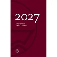 Merkloos Kirchenlicher Amtskalender 2027 in Rood