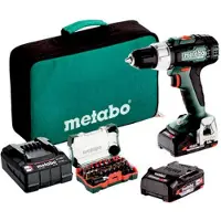 Metabo Akku-18V-Schlagbohrschrauber SB 18 L (Koffer, 2x 2 Ah Akkus, Bit-Set) 614053900