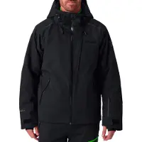 Spyder Leader Herren Skijacke mit abnehmbarer Kapuze schwarz L