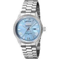 Invicta Specialty 43933 Herrenuhr - Quarzwerk - Edelstahl mit blauem Zifferblatt - 40 mm