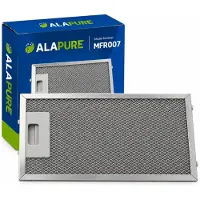 Alapure Metallfilter passend für Novy 563-8045 / 6830020 308x148mm