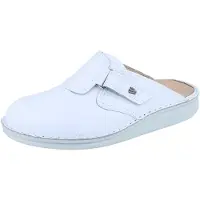 Finn Comfort Venedig Herren Damen Clog weiss Glattleder - Größe: 44