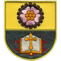 ARDA Patchion Coat of arms of Melitopol City - Self-Adhesive Backing - Embroidered Patch/Badge/Emblem