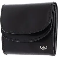 Golden Head Leder Geldbörse Colorado Damen-Minischeintasche 1005 Schwarz