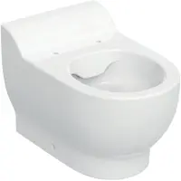 Geberit Bambini Stand WC für Kinder, Tiefspüler, Rimfree, Höhe:30cm