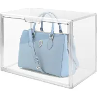 Merkloos Transparente Aufbewahrungsboxen mit Schublade - Make-up Organizer aus Acryl 36 x 22 x 27 cm