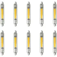 Avide R7s LED-Stablampe 10W 1000lm 3000K warmweiß 10 Stück dimmbar