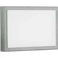 Albert 696355 Wand- und Deckenleuchte Typ Nr. 6355 - Edelstahl, mit 1 x LED 16 W, 1600 lm