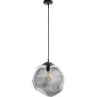 TK Lighting Glas Hängelampe Sol , dimmbar, klar / transparent, für Wohn- / Esszimmer, Glas, Modern, Pendelleuchte