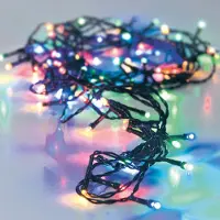 OEM LED-Lichterkette 120 bunte Lampen, 17 m, App-Steuerung, Vintage-Stil