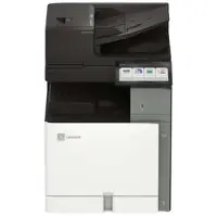 Lexmark CX833se, Laser, Farbdruck, 1200 x 1200 DPI, A4, Direktdruck, Schwarz, Weiß