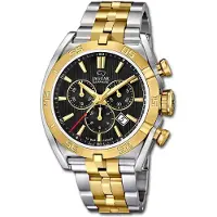 Jaguar Executive Herren Uhr Chronograph Edelstahl silber gold Elegant Luxus D3UJ855/C