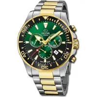 Jaguar Executive Herren Uhr Chronograph Edelstahl silber gold Elegant Luxus D3UJ862/5