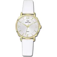 Go Girl Only Girl Only GO Damen Armbanduhr Mademoiselle Quarz-Uhr Leder weiß D3UGO699622
