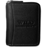 Wild Things Only Leder schwarz Portemonnaie Herren D3OPJ108S