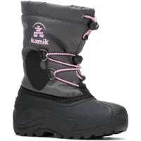 Kamik - Kid's Northpole - Winterschuhe Gr 33/34 schwarz/grau