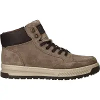 Rieker Herren Boots Taupe Rauleder Größe: 43