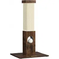 Dripio Kratzbaum 73 cm, Sisal, Vintage Braun, für Katzen