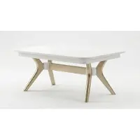 AEA Couchtisch Wandregal Stil modern weiß rechteckig Wohnzimmer