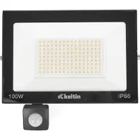 Keltin LED-Reflektor, 100W, mit Bewegungsmelder, warmweiß, Modell 14627