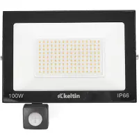 Keltin LED-Reflektor, 100W, mit Bewegungsmelder, kaltweiß, Modell 14625