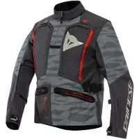 Dainese Sterrato Schwarz Grau Motorrad Textiljacke Größe 50