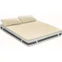 Dripio Matratzenschoner aus reiner Wolle, 80x190 cm, beige