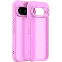 Phonesta Hülle für Google Pixel 10 - AirFrost Semi-Transparent Back Cover - Kaugummi-Rosa matt