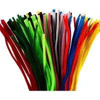 Creativ Company Pfeifenreiniger, Stärke: 6 mm, L 45 cm, Sortierte Farben, 200sort.