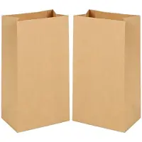 Merkloos Set mit 50 Papiertüten für selbstgestaltete Adventskalender
