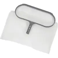 Interline Bodenkescher Eco, Abschäumernetz, Grau, Weiß, PVC, 200 g, 430 mm, 25 mm