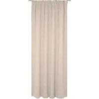 Wirth Vorhang "Telfort" Gr. 3, orange (terra), B:132cm H:225cm, Jacquard, Baumwolle, Polyester, Gardinen, Vorhang