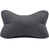 Gozze Nackenrolle GÖZZE "Darco" Gr. 1, grau (anthrazit), B:25cm L:40cm, Polyester, Funktionskissen, Nackenrolle