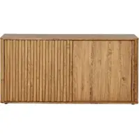 Jahnke Sideboard "FLOW SB 150", braun (montana eiche), B:150cm H:72,4cm T:39,8cm, Holzwerkstoff, Sideboards, Sideboard, Sideboard, 2 Schiebetüren, Breite 150 cm