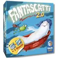 Giochi uniti Fantascatti 2.0 (Edizione 2025) – Brettspiel – – 2-8 Spieler – 8+
