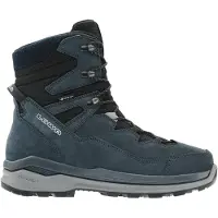 Lowa Ottawa EVO GTX Herren, Boots, gefüttert, Leder/Textil,Navy/Grau wasserdicht - Wanderschuhe Outdoor Herren, Blau, leder/textil