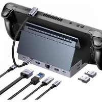 UGREEN Steam Deck Dock 9-in-1 Dockingstation 4K@60Hz HDMI 10Gbps USB Ports – 10Gbps 4K@60Hz mit Kartenleser