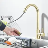 Sonstiges Küchenarmatur Spültischarmatur mit hohem Auslauf & Ausziehbarer Brause