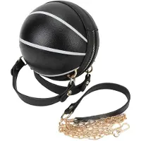 Merkloos Basketball-Design, modische Umhängetasche – Handtasche für Damen – Schultertasche für Mädchen – Sporttasche – Multifunktionales Accessoire