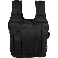 Merkloos Inovra Gewichtsweste 50 kg, Heavy Duty – Krafttrainingsweste – Trainingsweste für Damen und Herren – Verstellbar – Outdoor-Ausrüstung – Bequem und zuverlässig
