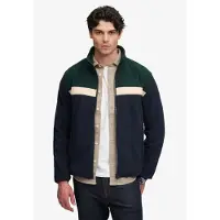 Superdry Tricolour Fleece Through Reißverschlusspullover